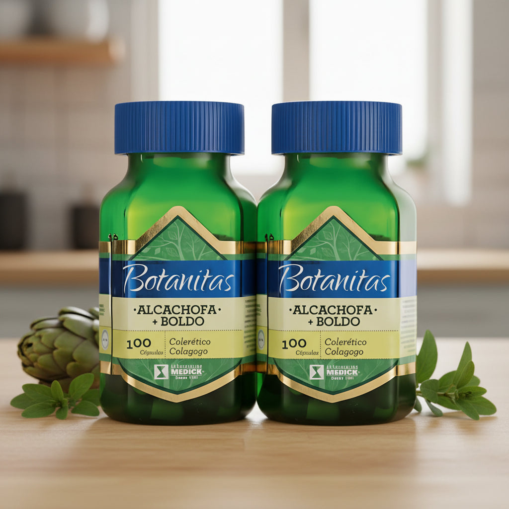 Suplemento Alcachofa + Boldo Promo X2 Natural