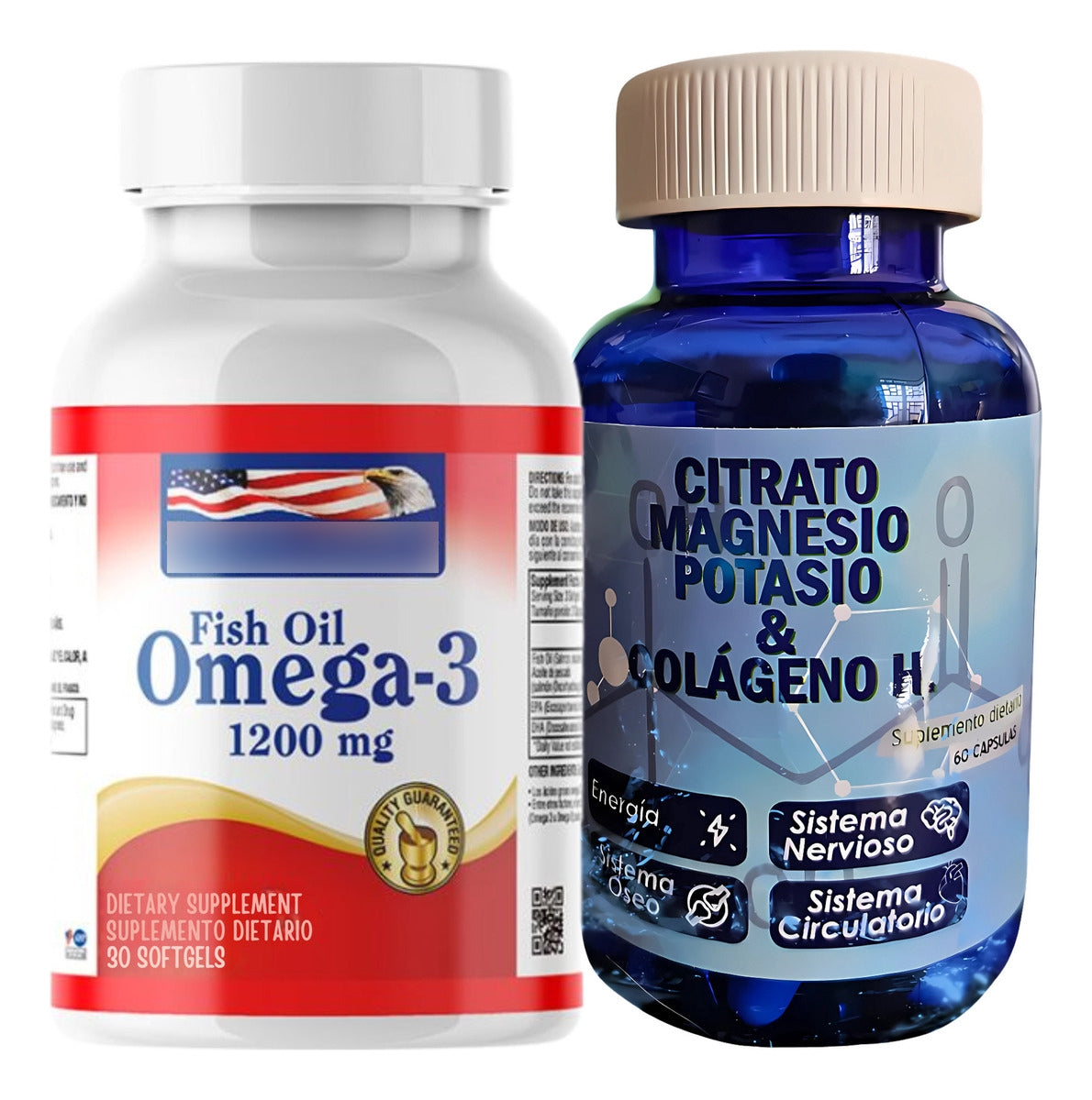 Omega 3 Healthy + Magnesio Potasio Matural