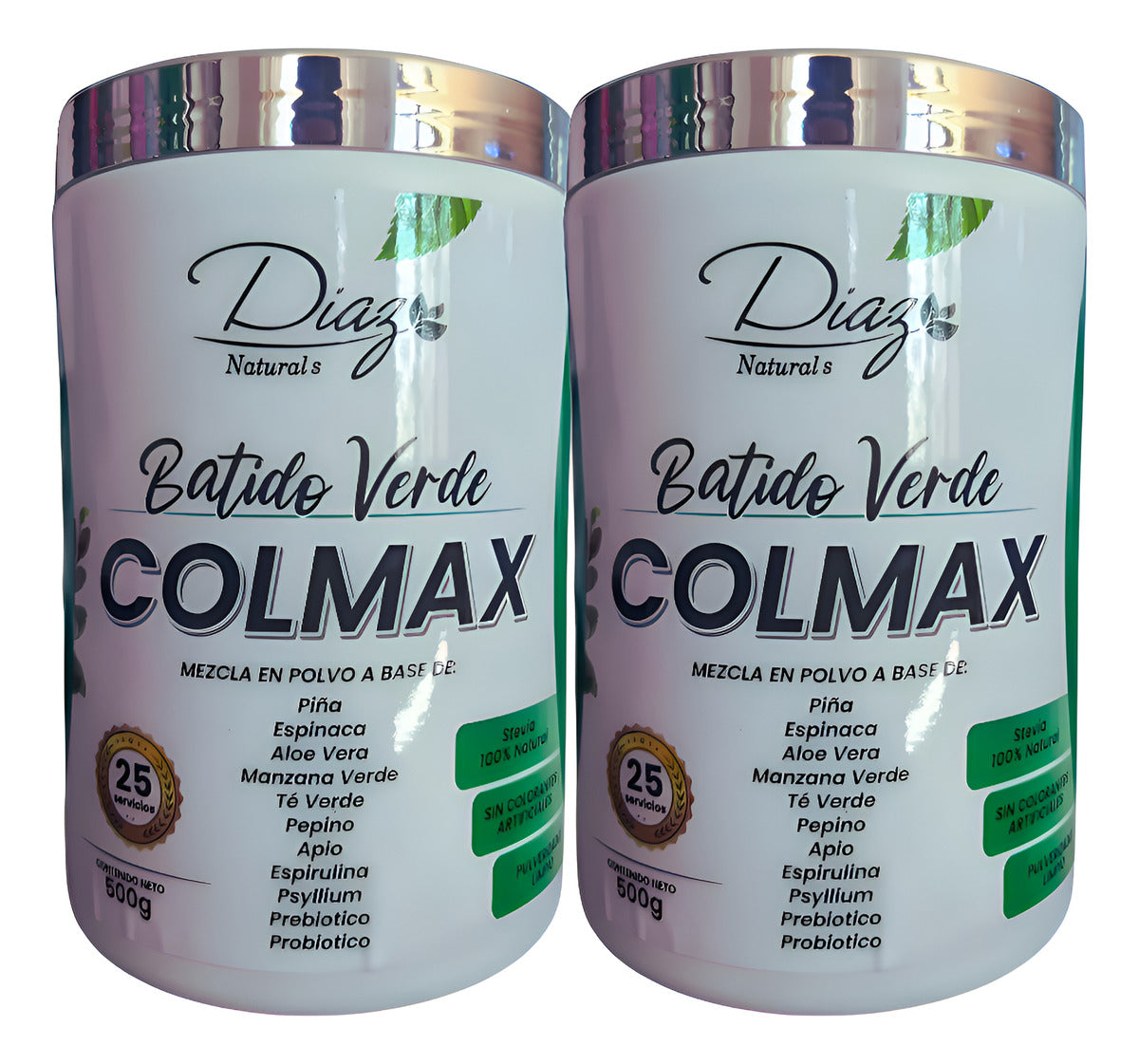 Colon Natural Batido Verde X2 Natural