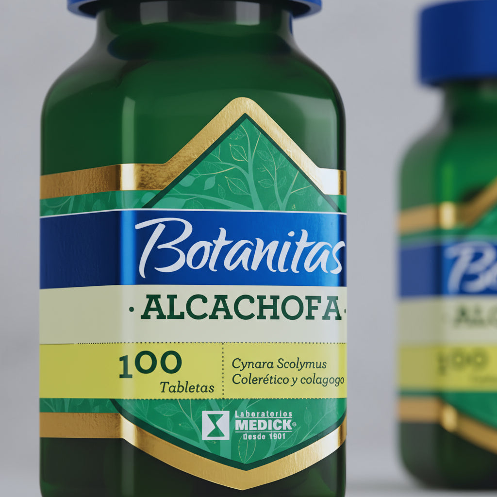 Suplemento Alcachofa Botanitas +complejo B Natural