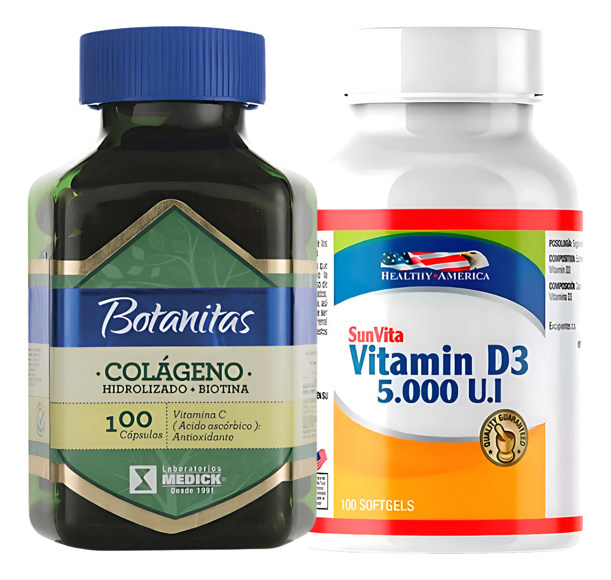 Vitamina D Y Colageno Hidrolizado Natural