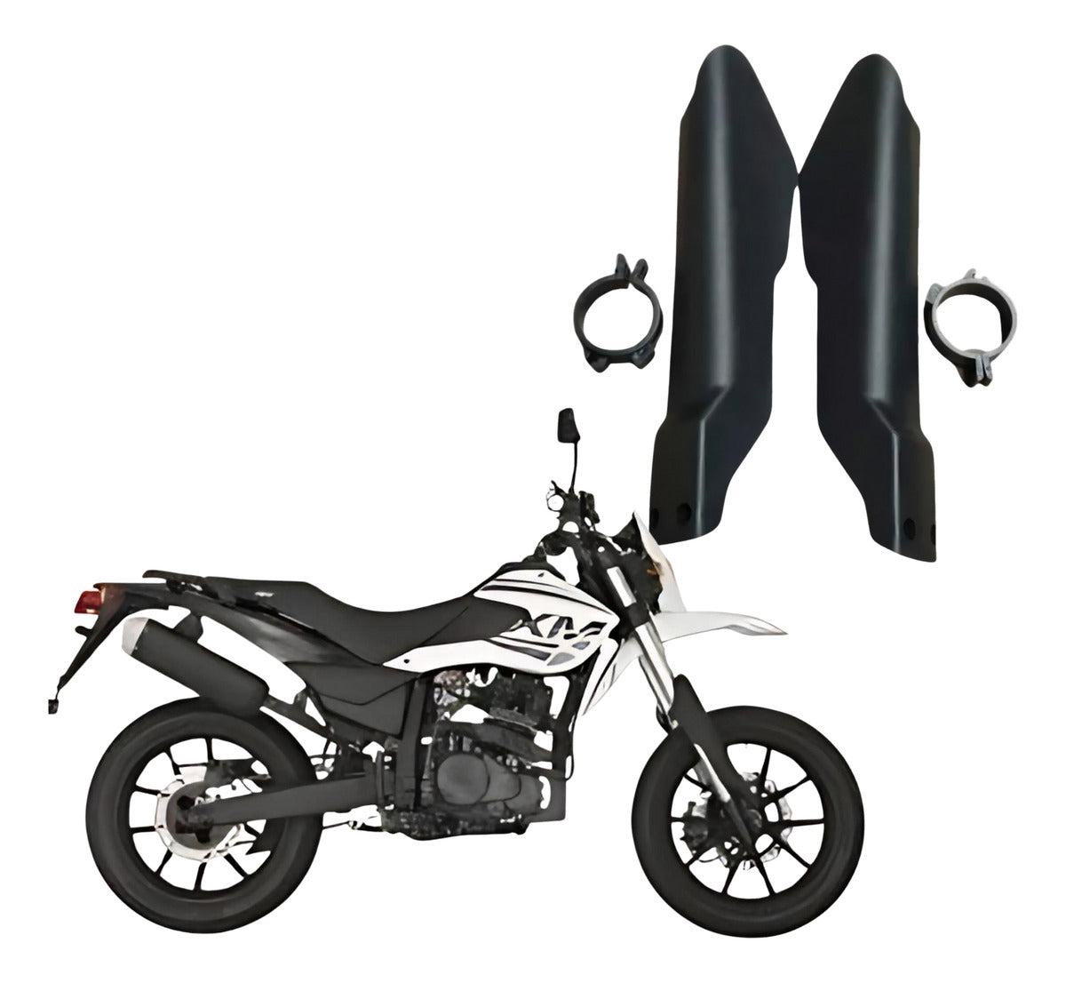 Protector Barras Akt Ttx 180 / 200 Xm 180. Sm Negras