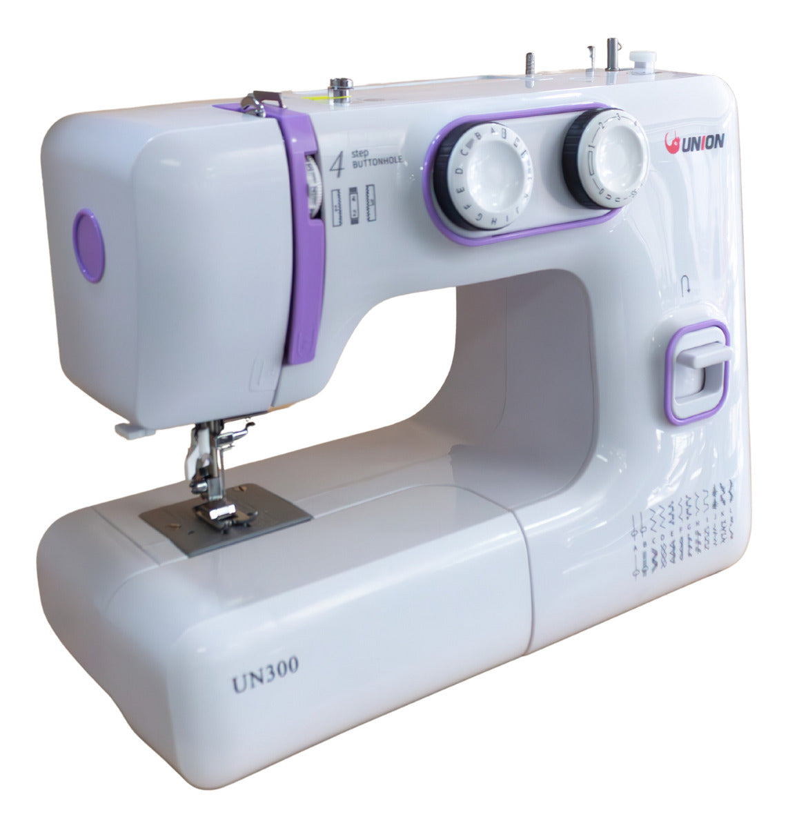 Máquina Familiar Union 24 Puntadas Un300 Calidad Superior