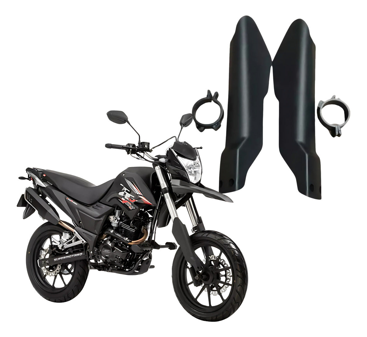 Protector Barras Akt Ttx 180 / 200 Xm 180. Sm Negras