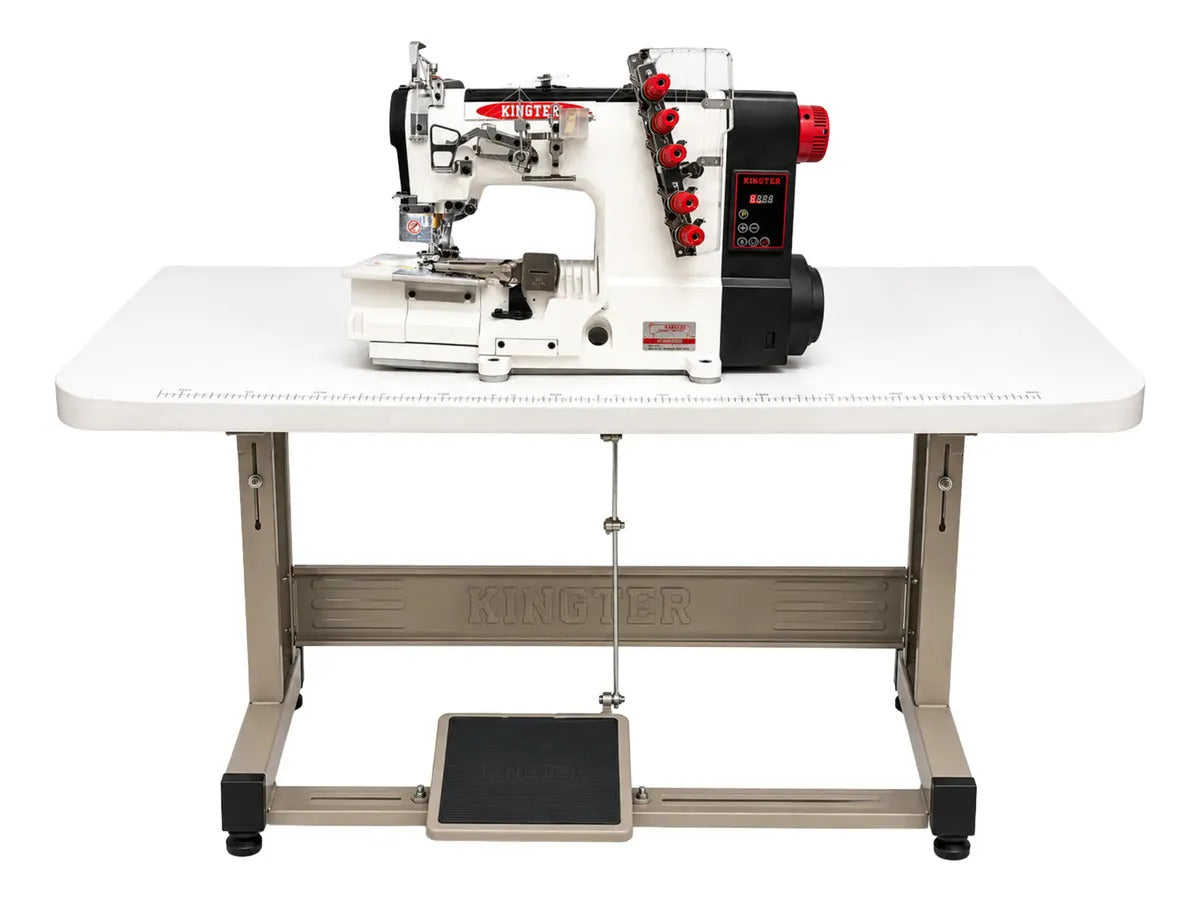 Máquina De Coser Collarín Recubridora Kingter Kt-500-02ddi