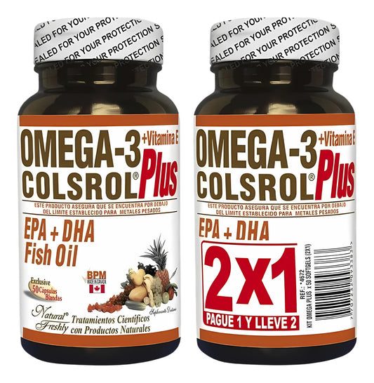 Omega 3 Colsrol Plus Natural Freshly X100