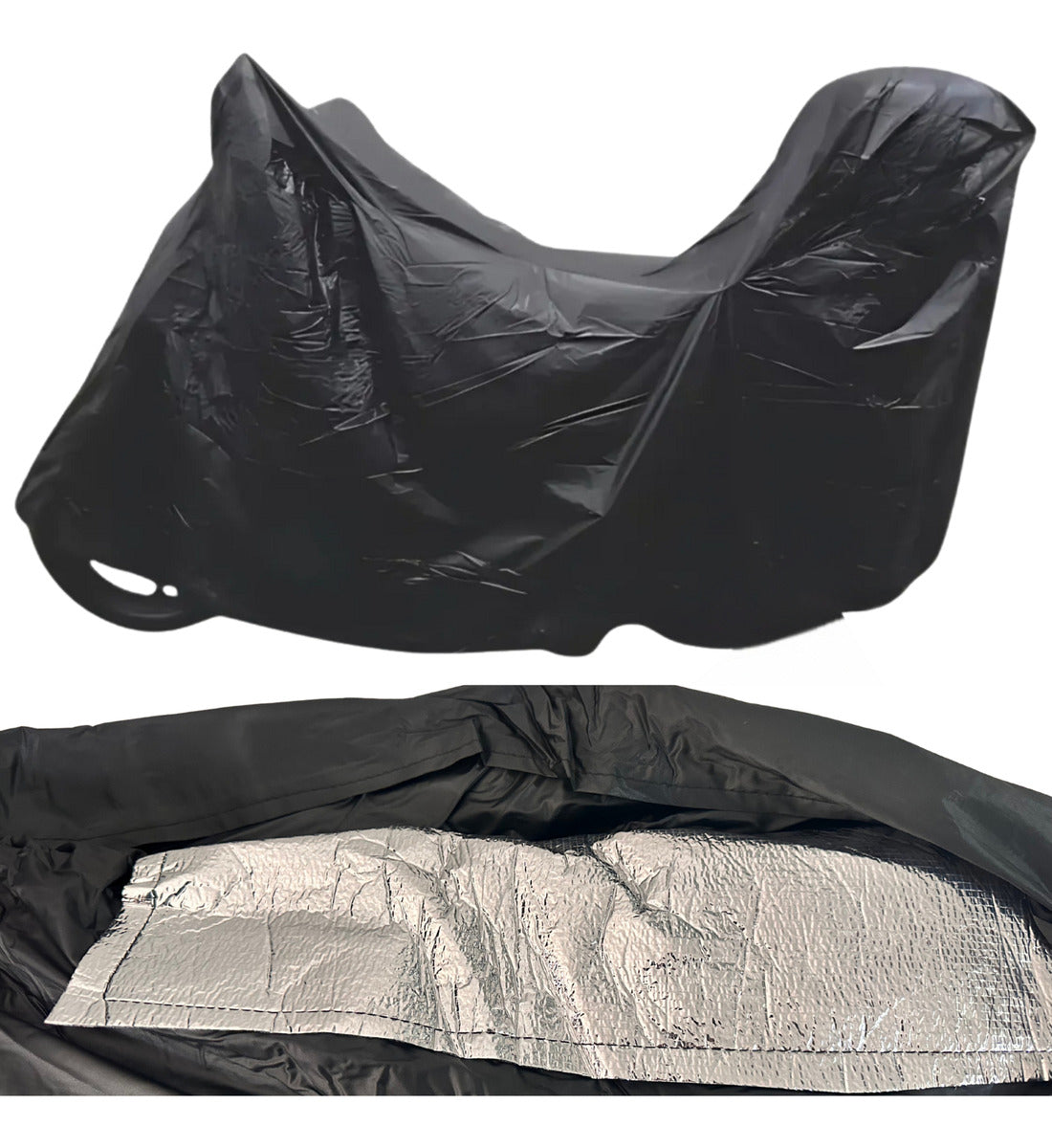 Carpa Moto Con Maletero Pijama Argolla Metalica Anti Robo Xl