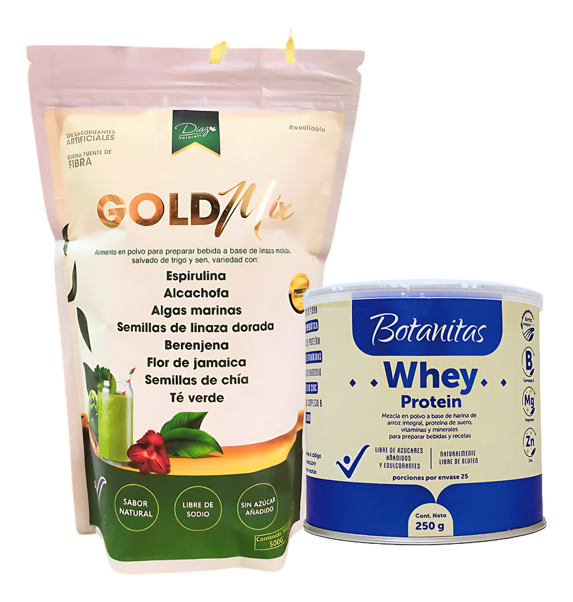 Fibra Digestiva  + Whey Protein Botanitas