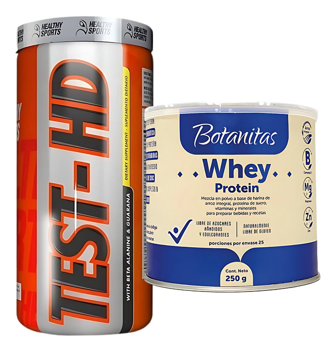 Kit Test-hd X60 + Whey Protein Natural
