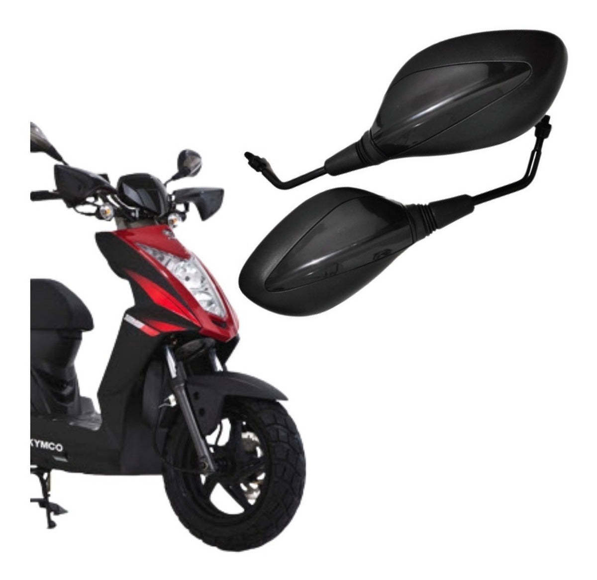 Espejos Moto Kymco Agility 8mm Yahosuka