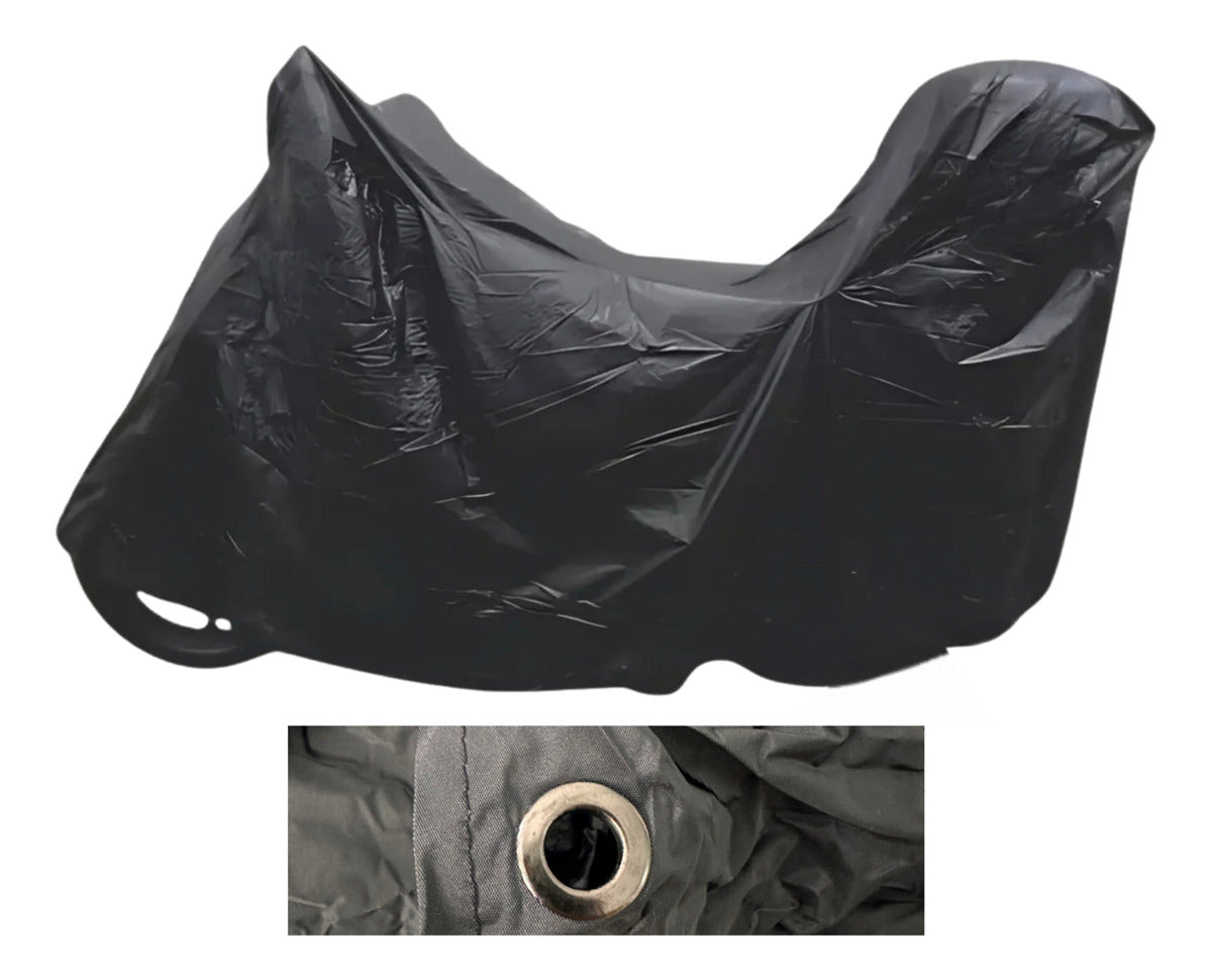 Carpa Moto Con Maletero Pijama Argolla Metalica Anti Robo Xl