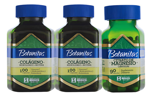 Promo X2 Colágeno Hidrolizado + Citrato de Magnesio Botanitas