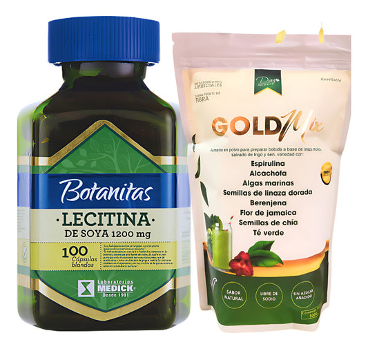 Lecitina De Soya 1200mg + Batido Verde Natural