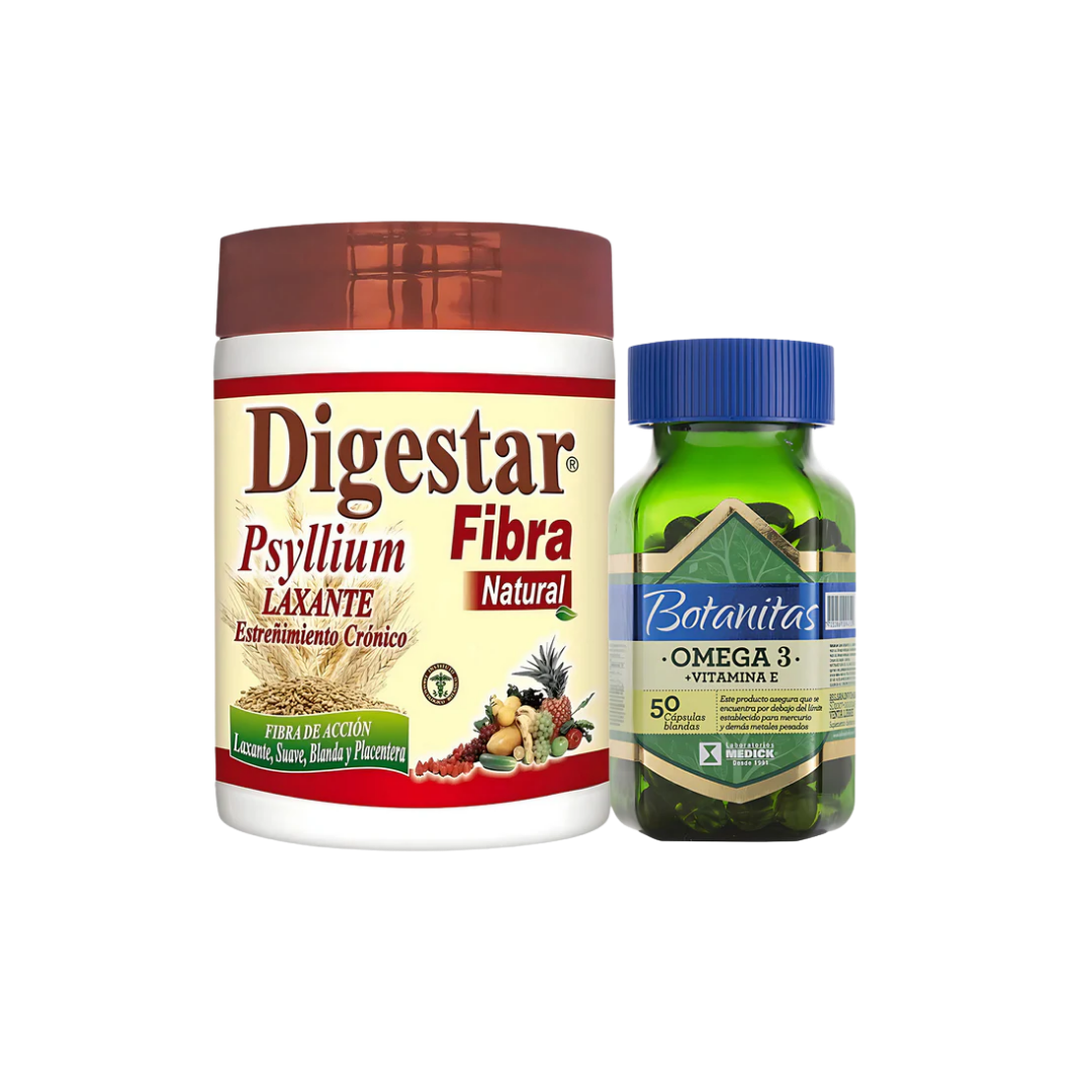 Digestar Fibra Natural Y Omega 3 Natural