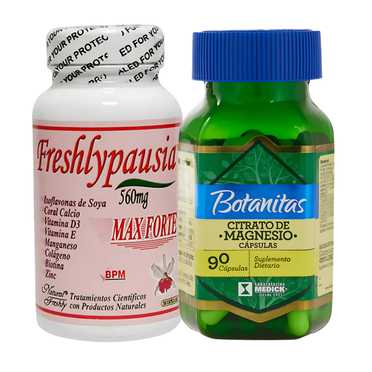 Suplemento Menopausia Freshlypausia Y Citrato De Magnesio