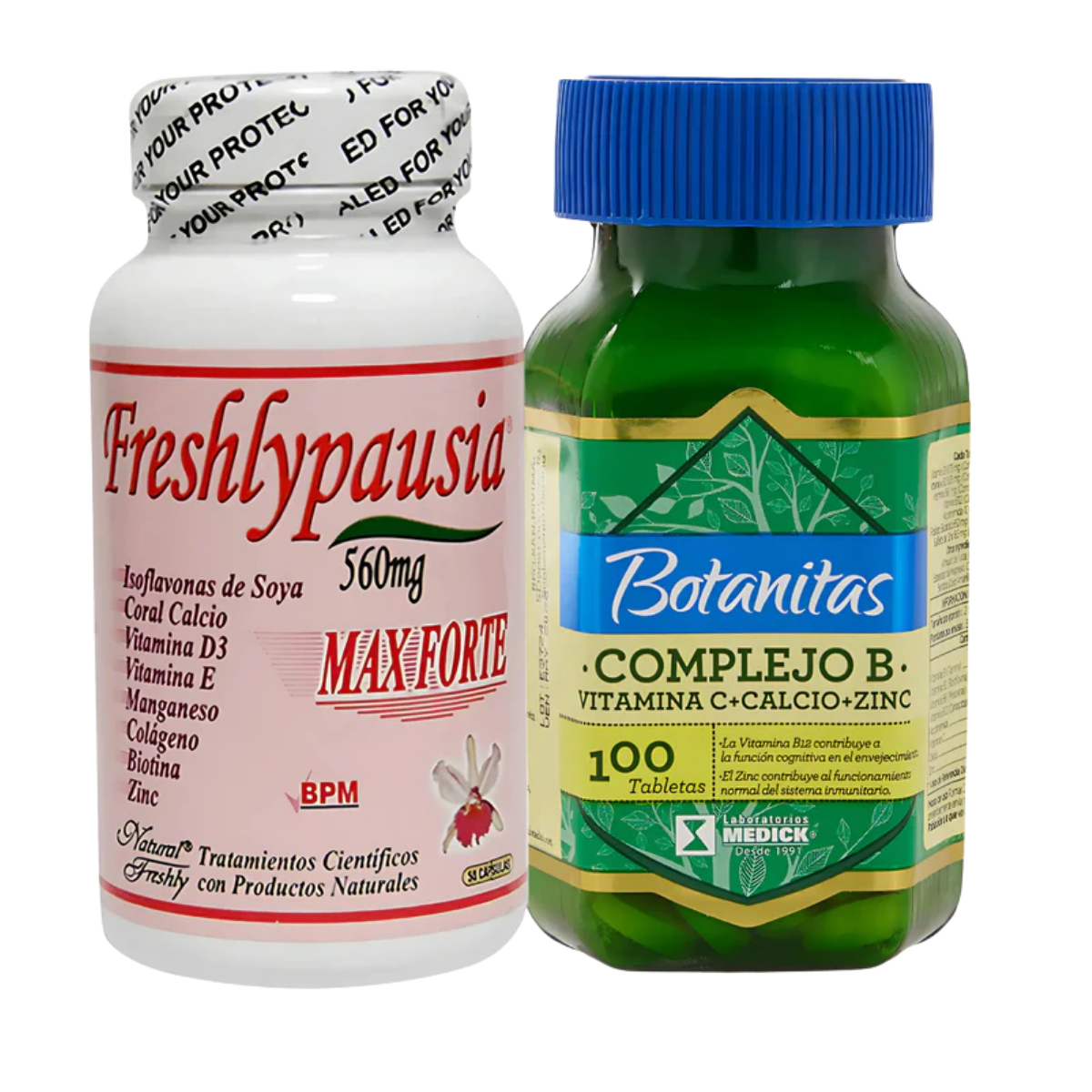 Freshlypausia Para Menopausia Y Complejo B
