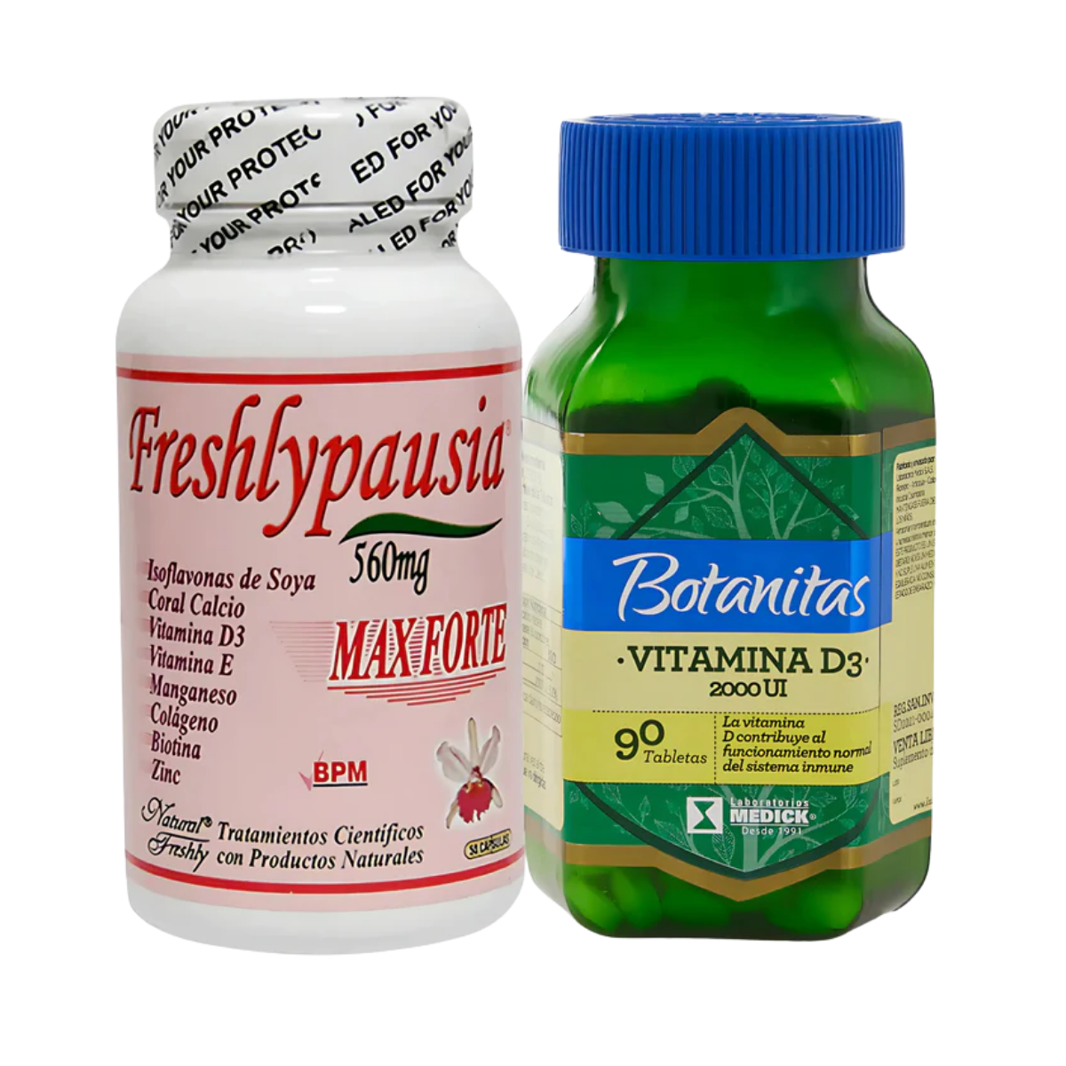 Suplemento Menopausia Freshlypausia Y Vitamina D3