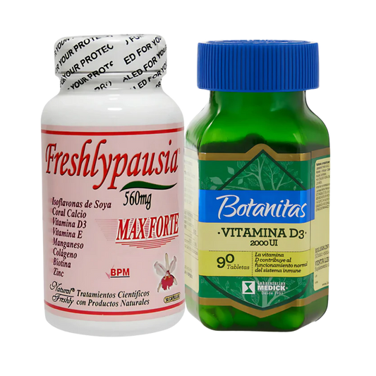 Suplemento Menopausia Freshlypausia Y Vitamina D3