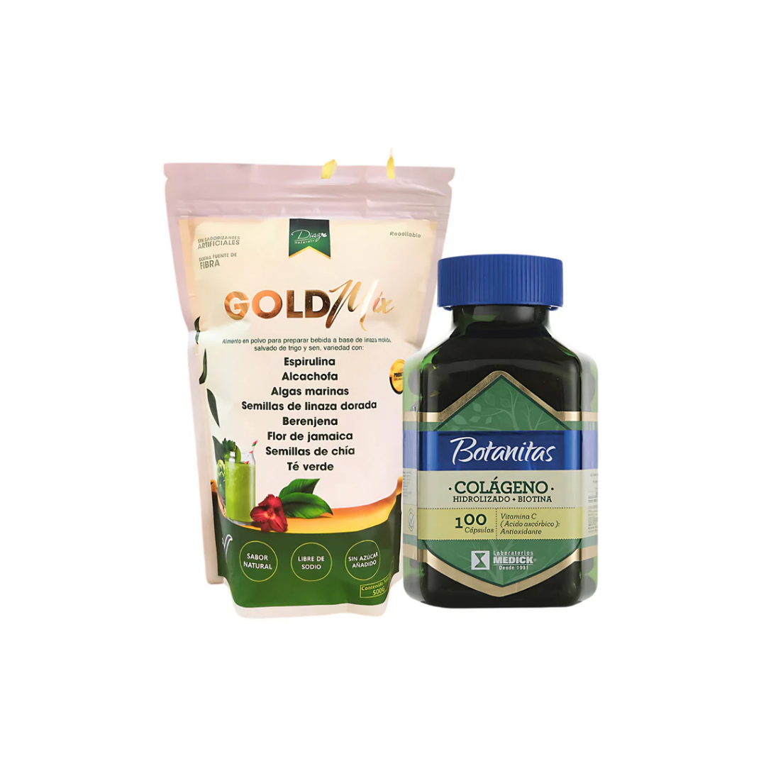 Fibra Digestiva  + Colageno Hidrolizado 100cap