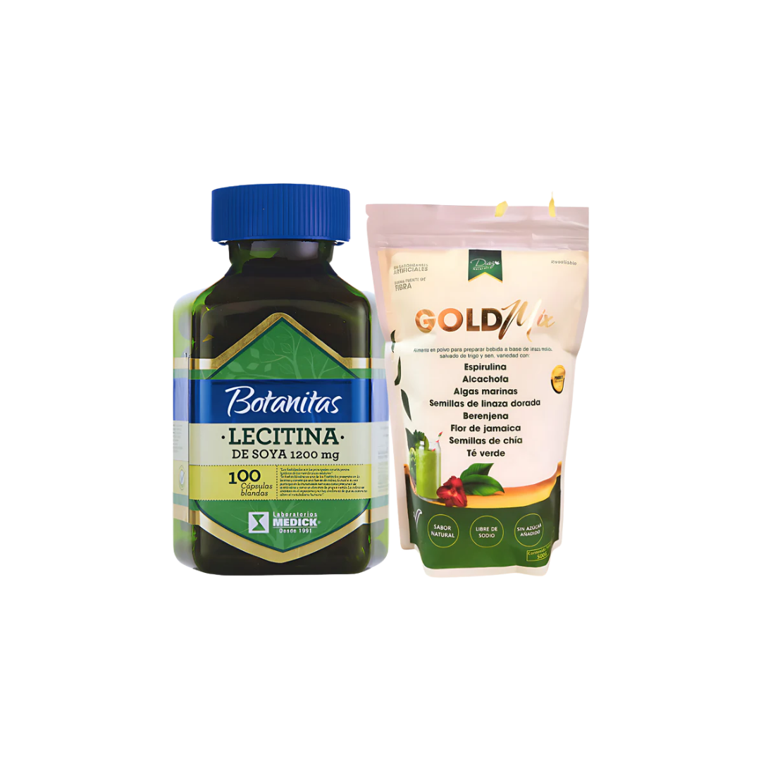 Lecitina De Soya 1200mg + Batido Verde Natural