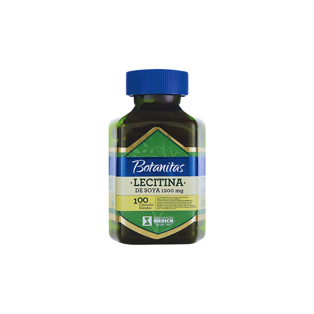 Lecitina De Soya 1200mg Botanitas Sin Sabor