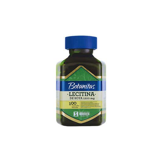 Lecitina de Soya 1200mg Botanitas Cápsulas Suplemento Nutricional
