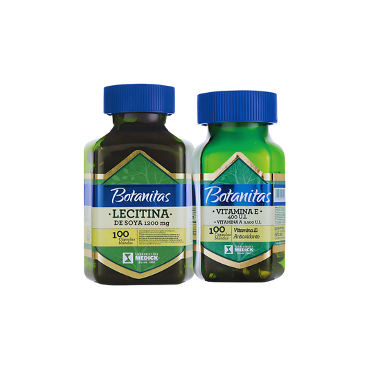 Lecitina De Soya 1200mg + Vitamina E Natural