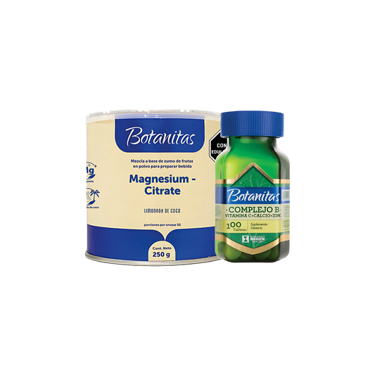 Magnesium Citrate + Complejo B Limonada De Coco