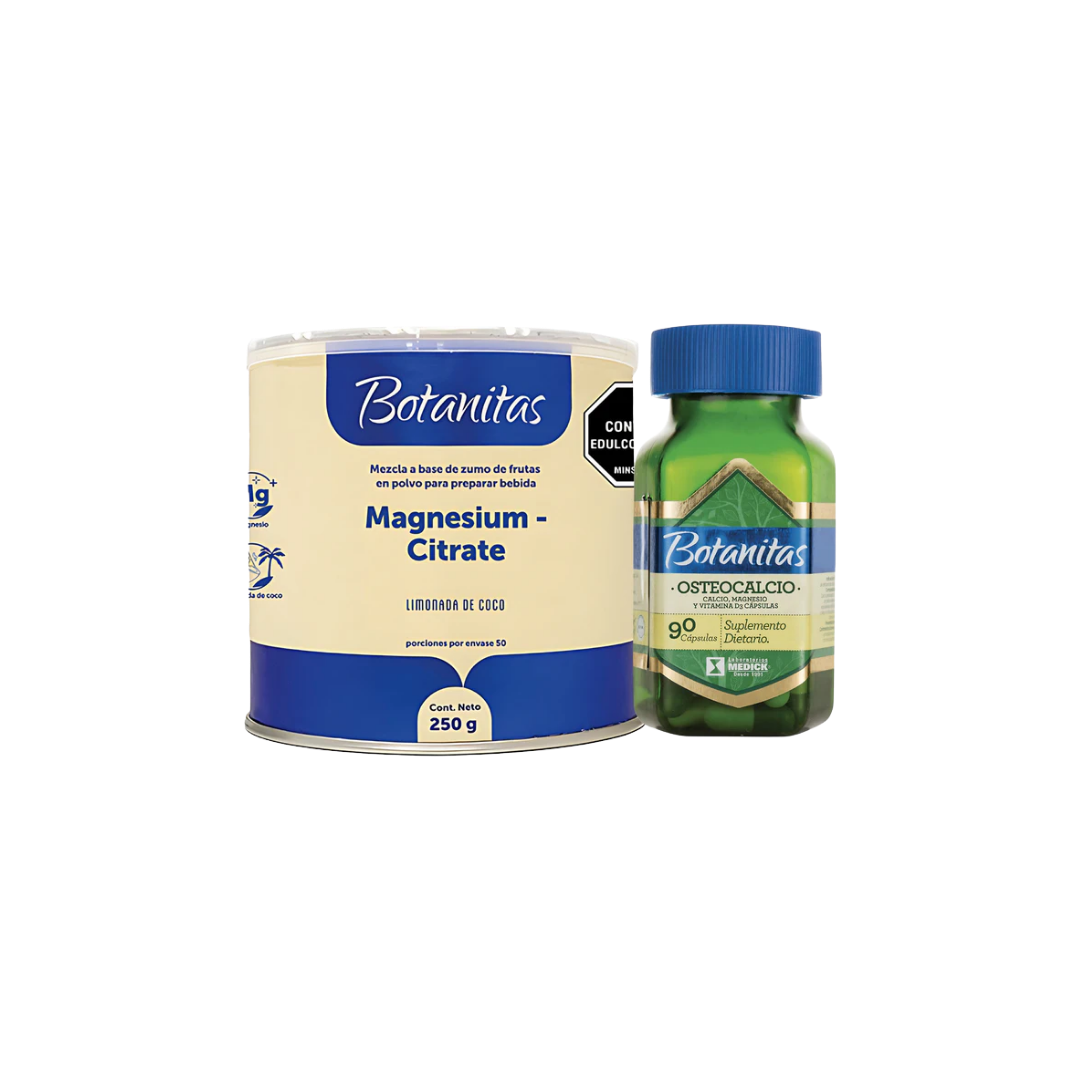Magnesium Citrate + Osteocalcio Limonada De Coco