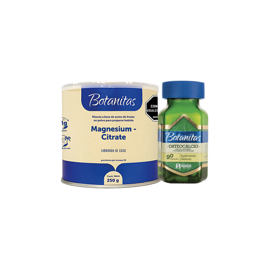 Magnesium Citrate + Osteocalcio Limonada De Coco