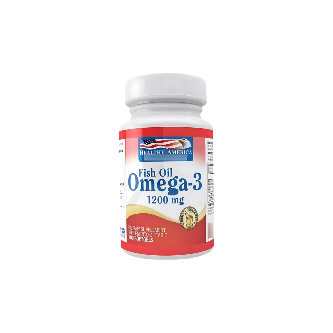 Omega 3 Fish Oil 1200mg X 100 Natural