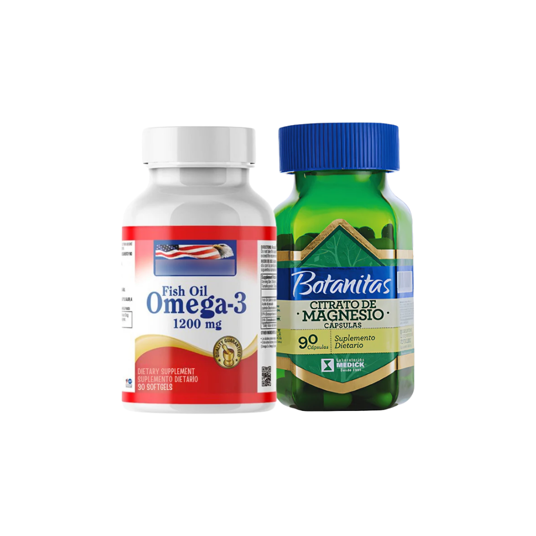 Omega 3 Healthy 30 Citrato De Magnesio Natural