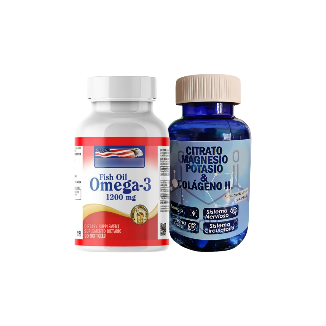 Omega 3 Healthy + Magnesio Potasio Matural