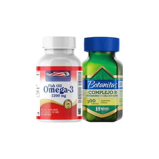 Omega 3 Healthy 30 + Complejo B Natural