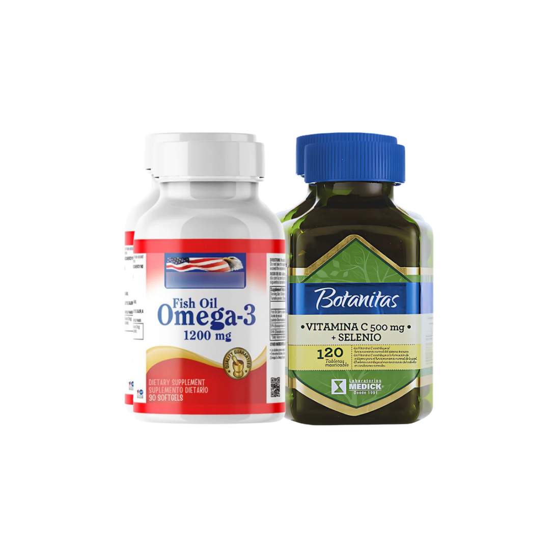 Omega 3 Healthy 30 + Vitamina C - Unidad A $340 Natural