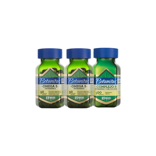 Omega 3 Botanitas + Complejo B Natural