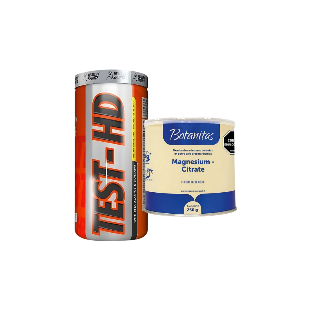 Kit Test-hd X60 + Magnesium Citrate Natural