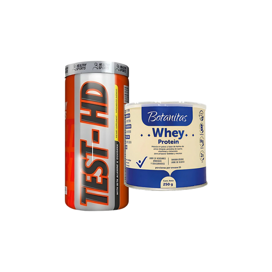 Kit Test-hd X60 + Whey Protein Natural