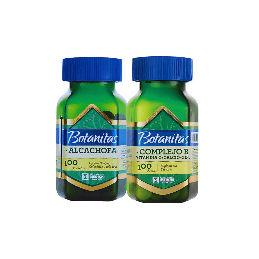Suplemento Alcachofa Botanitas +complejo B Natural
