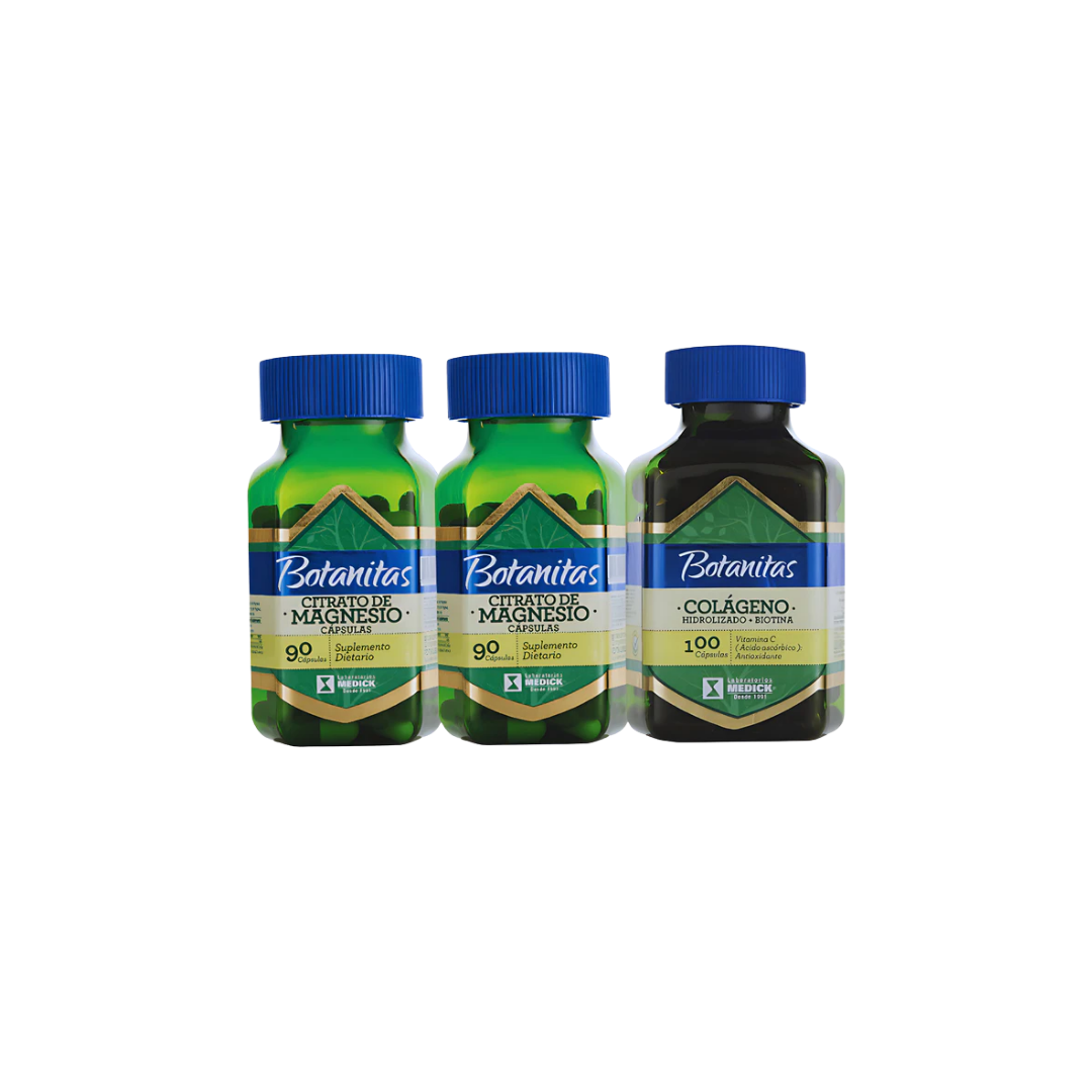 Promo X2 Citrato De Magnesio + Colágeno Hidrolizado + Biotina