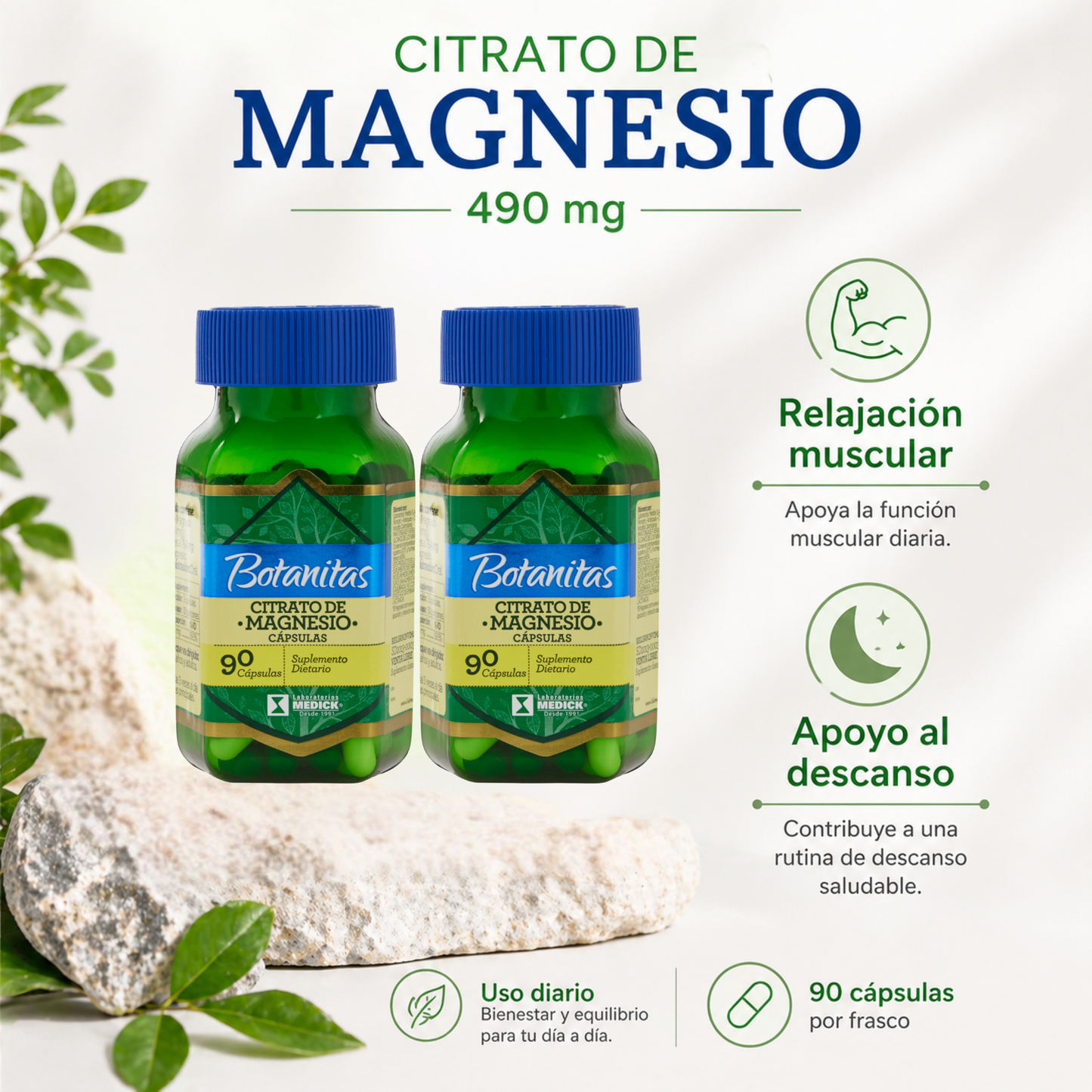 Citrato De Magnesio Botanitas  N/a