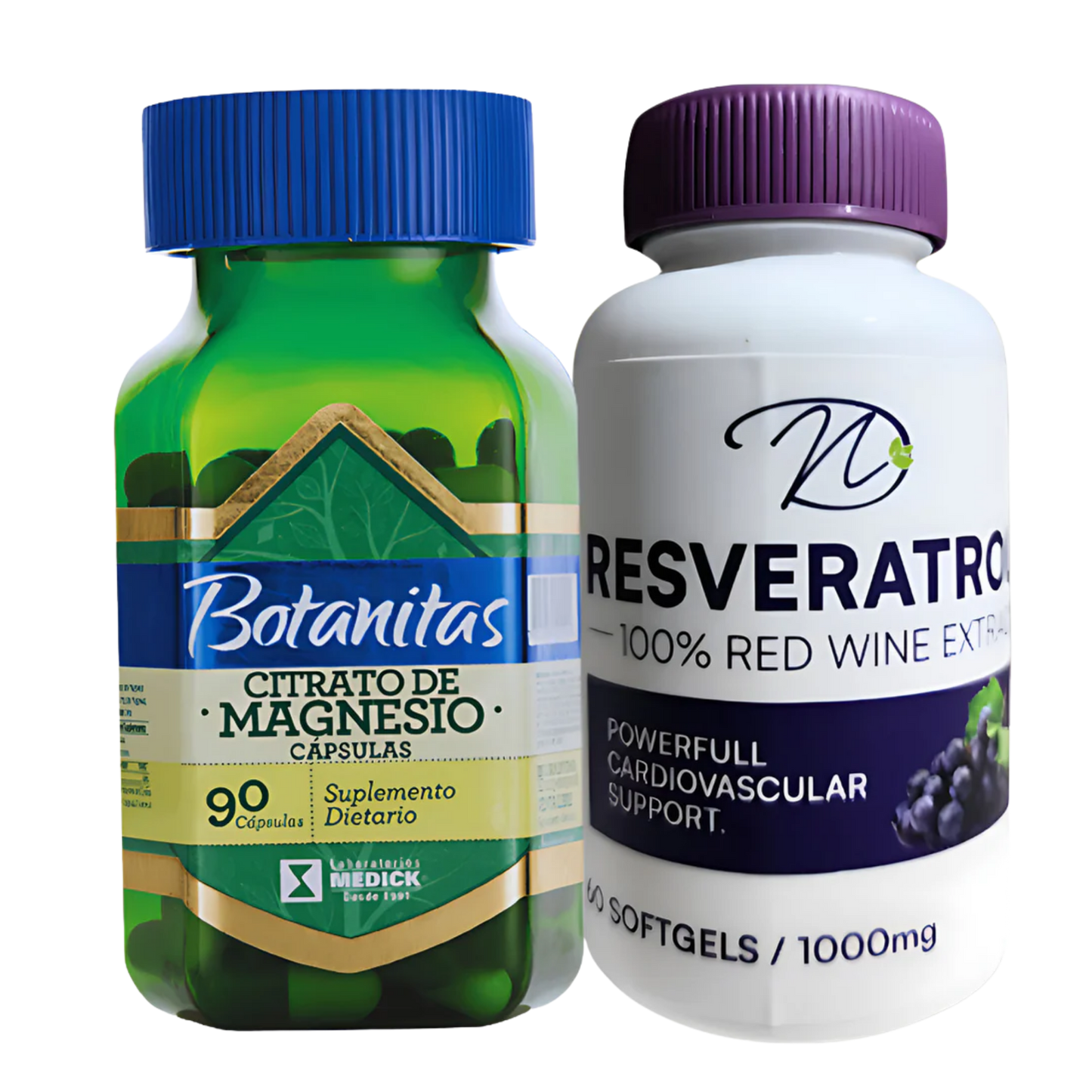 Citrato De Magnesio + Extracto Vino Resveratrol