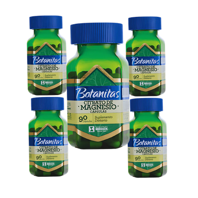 Citrato Magnesio Botanitas 450 Capsulas