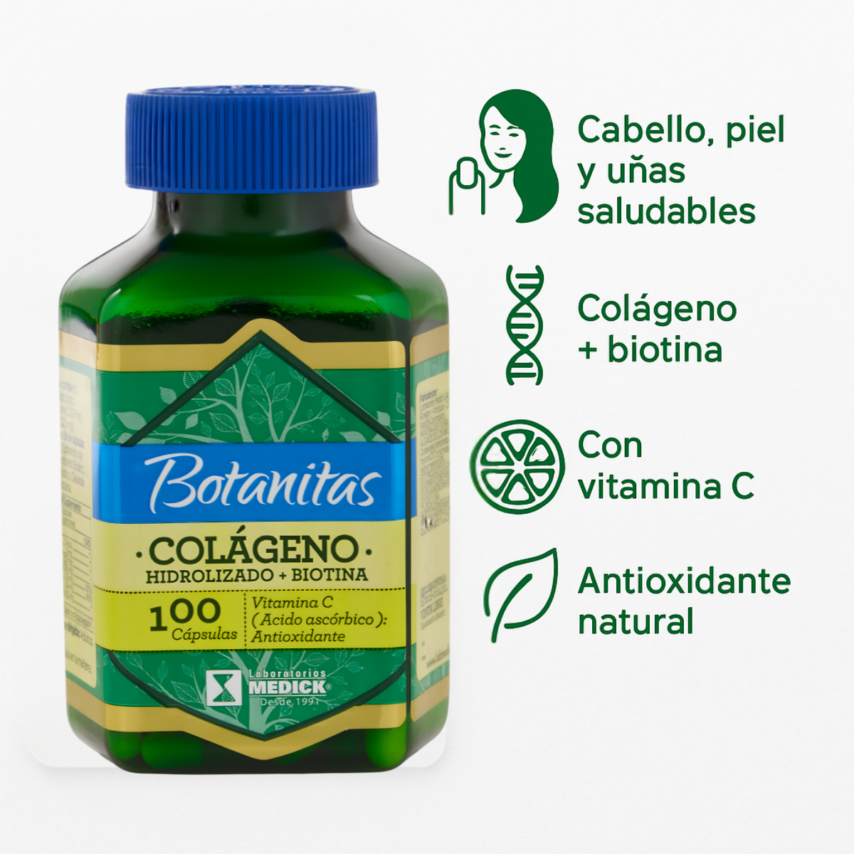 Promo X2 Citrato De Magnesio + Colágeno Hidrolizado + Biotina