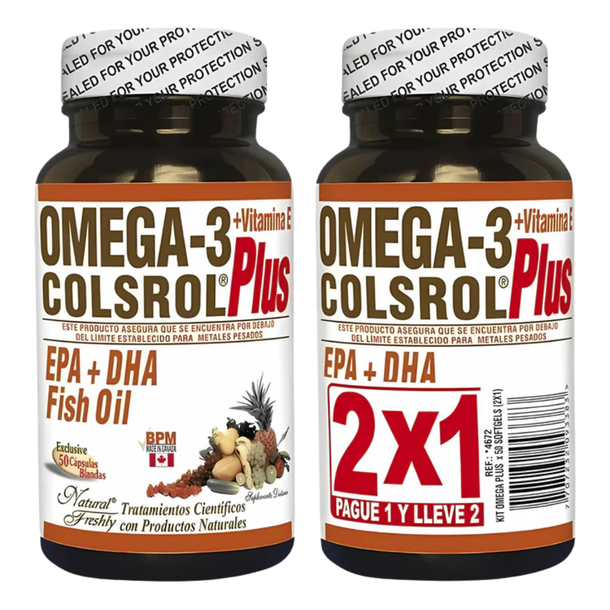 Omega 3 Colsrol Plus Natural Freshly X100