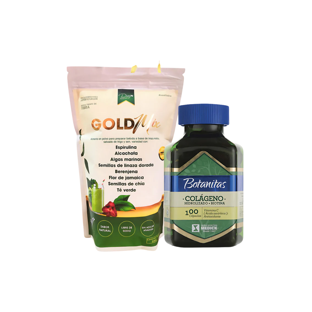 Fibra Digestiva  + Colageno Hidrolizado 100cap