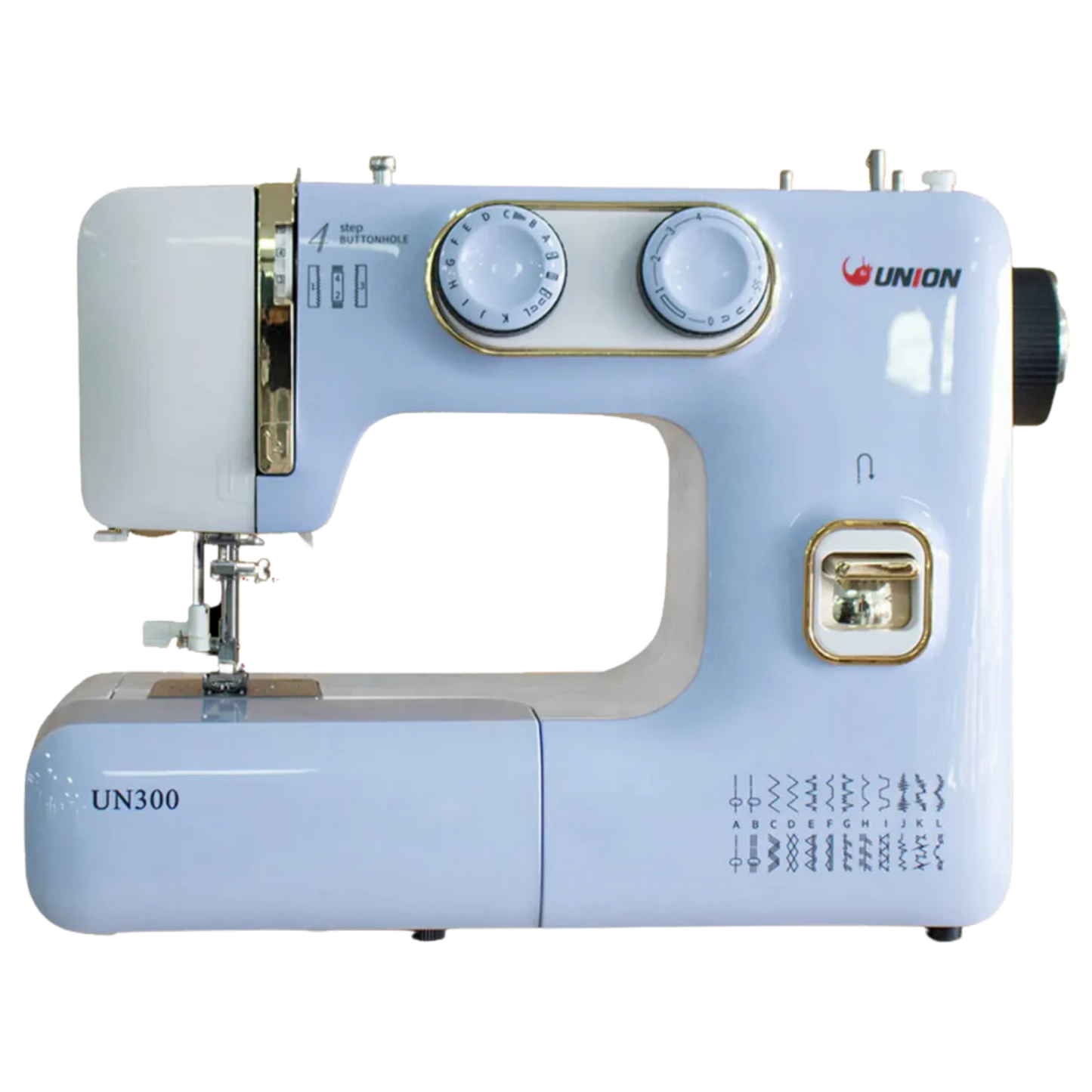 Máquina Familiar Union 24 Puntadas Un300 Calidad Superior
